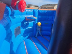 Pirate20Ship20Hoop20Child20Inside 1744503106 Deluxe Pirate Ship Bounce House and Slide Combo