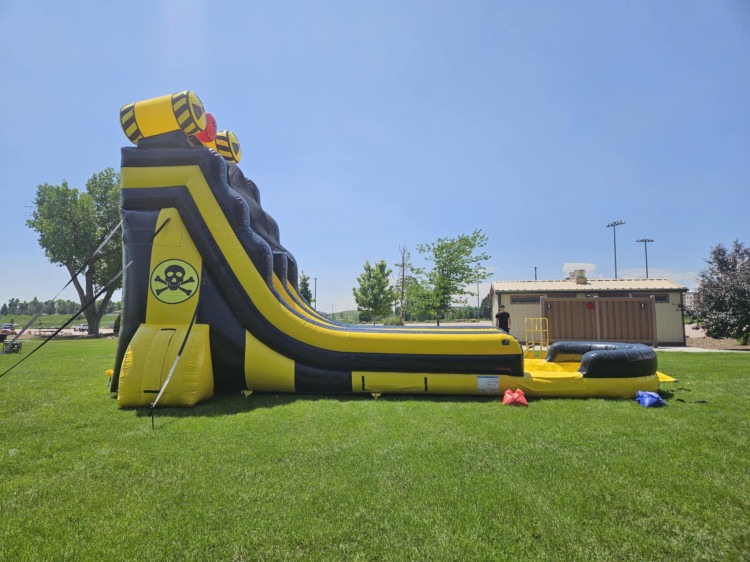 22FT Nuclear Single Lane Slide
